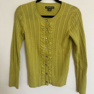 Eddie Bauer Cable Knit Cardigan